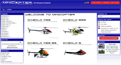 Desktop Screenshot of minicopter.de